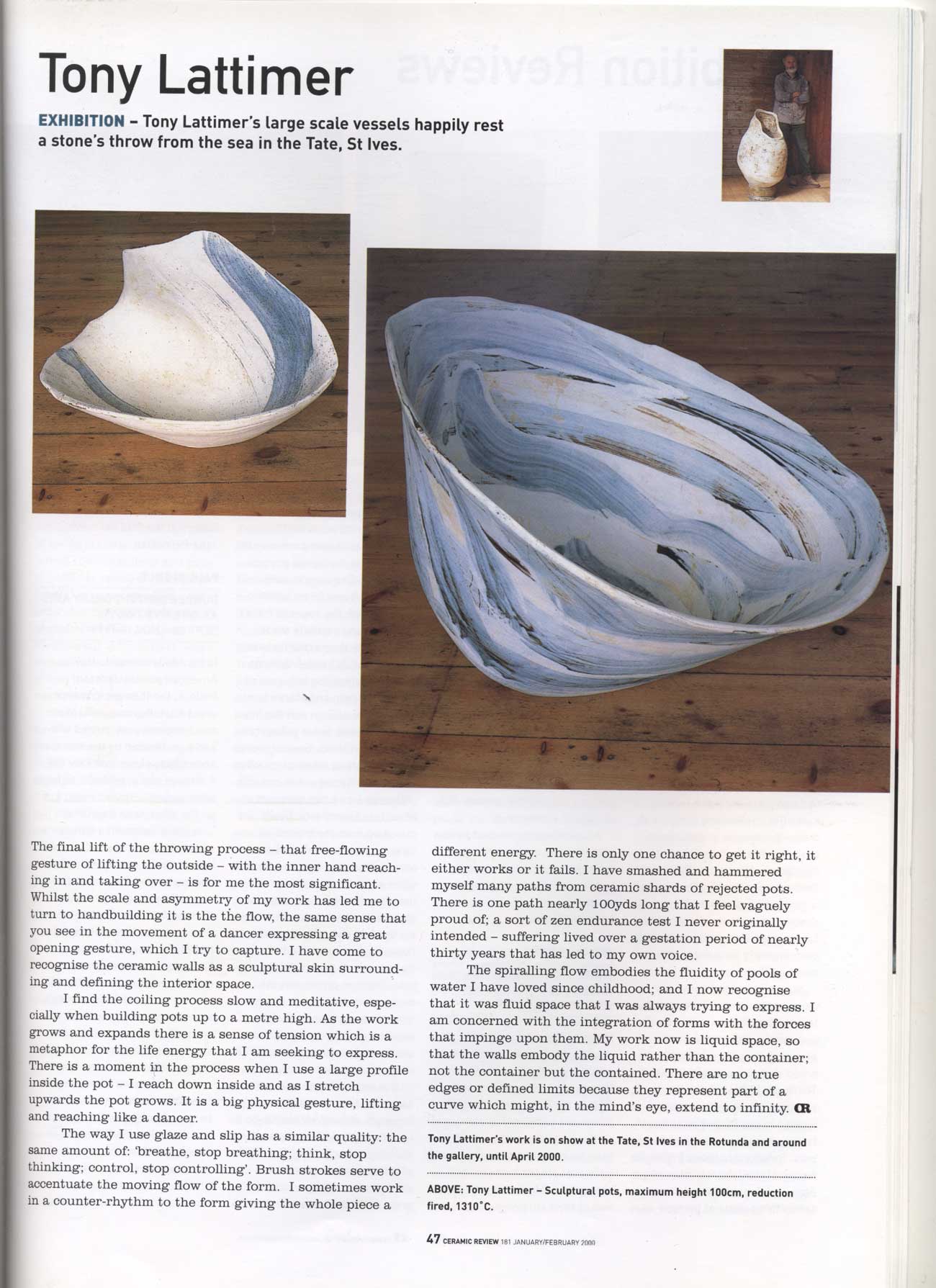 Ceramic Review Millennium Issue no 181 January/February 2000