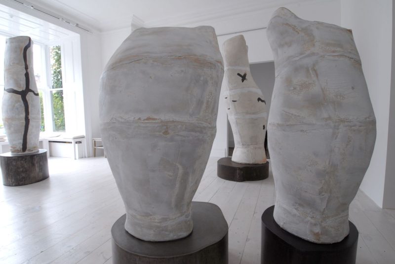 Pieces exhibited in Tony Lattimer's gallery in Penzance, Cornwall. 2011