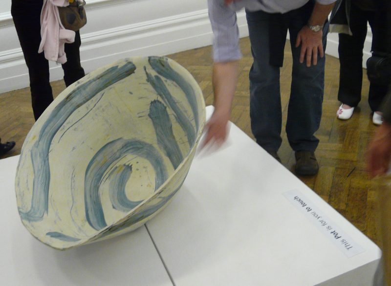 'Dancing the Clay' retrospective exhibition of Tony Lattimer's last ten years of work, held at Plymouth Museum and Art Gallery 2017