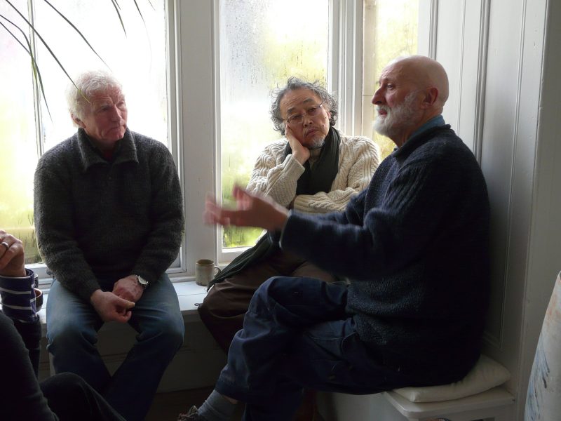 Yasuo talking with Phil Boothe and Tony
