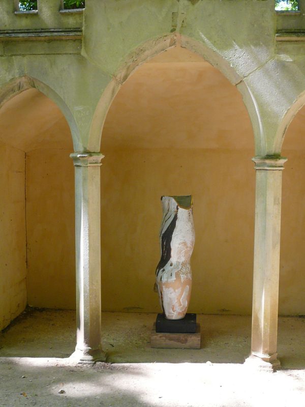 Ceramic Piece in the Gothic Alcove, Rococo Garden, Painswick