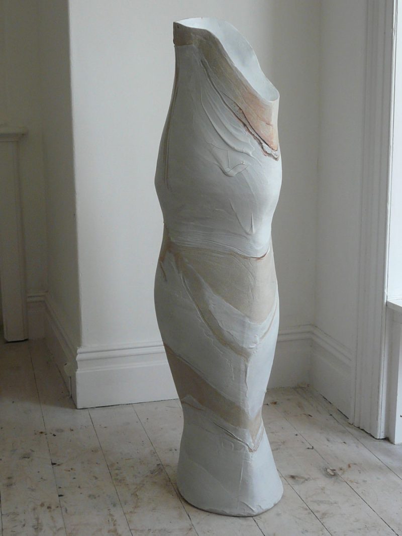 135 cm, a contemplative piece in the artist's house made in 2018
