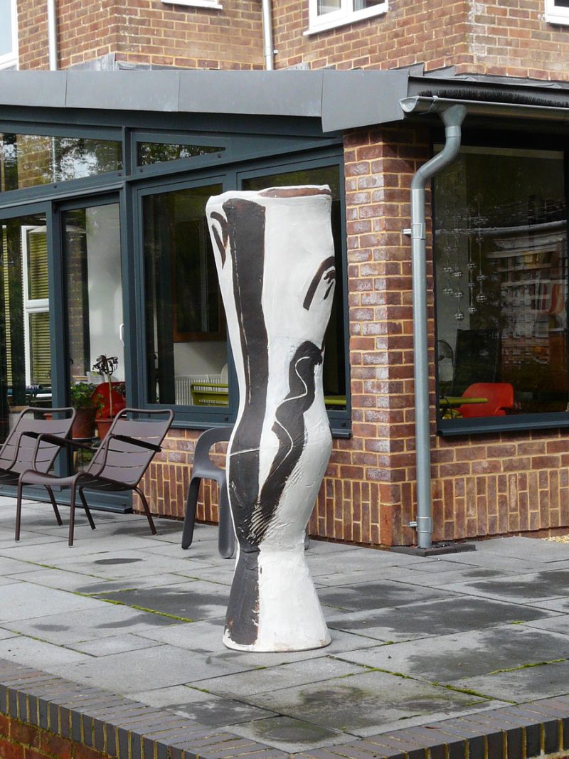 This piece installed on a private terrace