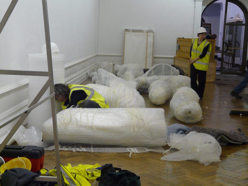 Art waiting to be let out at Plymouth Museum and Art Gallery